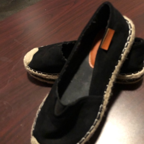 Suede top Espadrille.  Worn once. - Picture 2 of 5